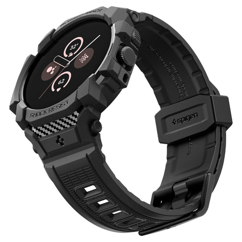 Spigen כיסוי+רצועה ל-Pixel Watch 3 (45mm) – Rugged Armor Pro